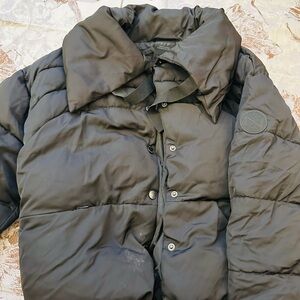 Noize Black Puffer Jacket